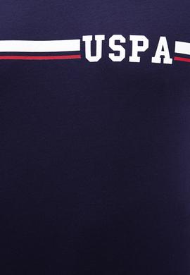 Erkek Lacivert Bisiklet Yaka T-Shirt - 50217772023