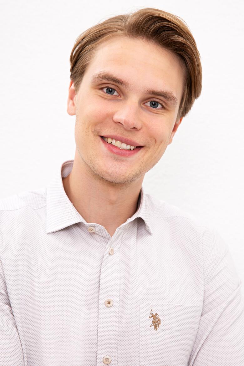 Erkek Bej Gömlek Uzunkol - 50219683019