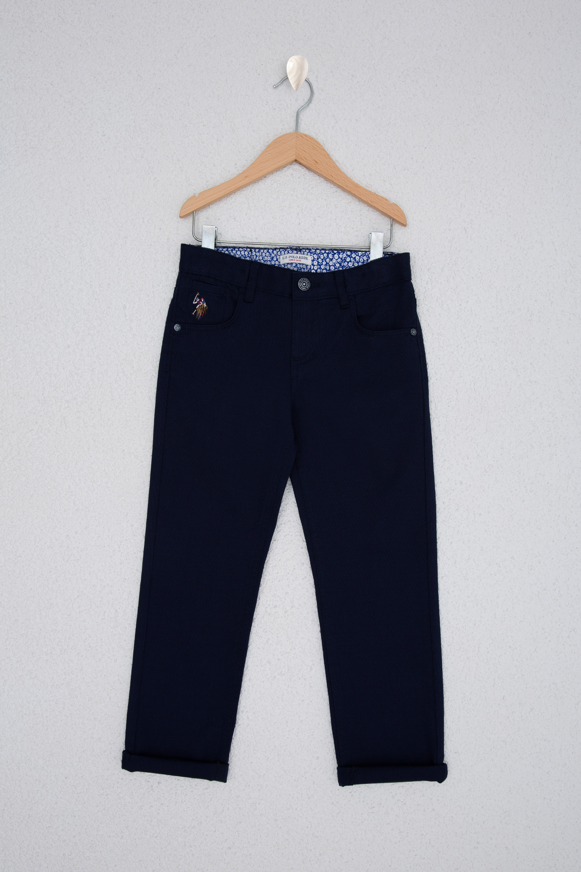 Erkek Çocuk Lacivert Kanvas Pantolon