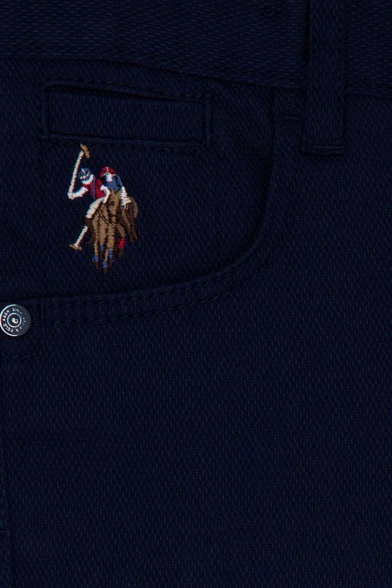 Erkek Çocuk Lacivert Kanvas Pantolon - 50218313036