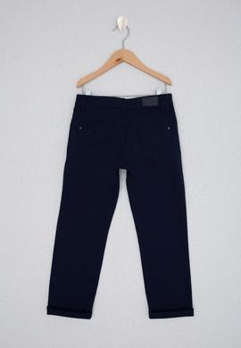 Erkek Çocuk Lacivert Kanvas Pantolon - 50218313036