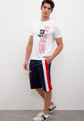 Erkek Lacivert  Örme Şort - 50218836010