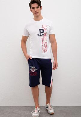 Erkek Lacivert  Örme Şort - 50218836010