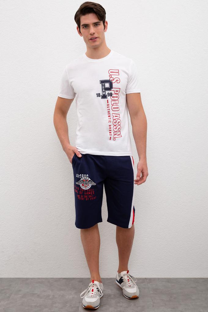 Erkek Lacivert  Örme Şort