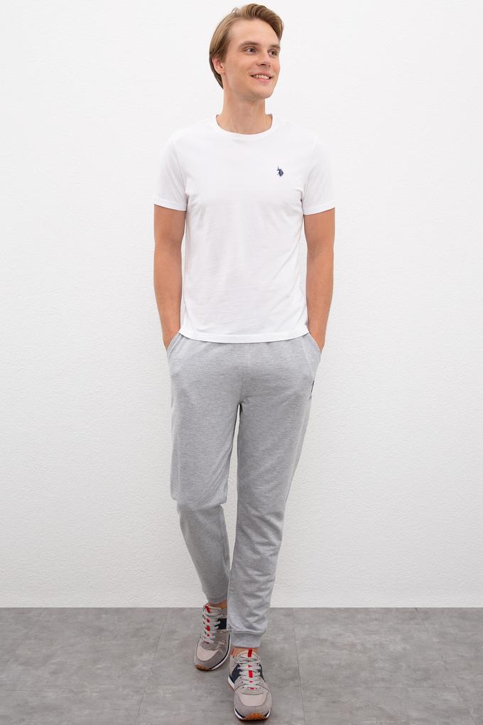 Erkek Gri Melanj  Eşofman Altı