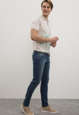 Erkek Yeşil Denim Pantolon - 50222825002