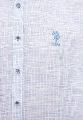 Erkek Mavi Uzun Kollu Gömlek - 50218748008