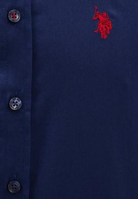 Erkek Lacivert Gömlek Uzunkol Basic - 50218894023