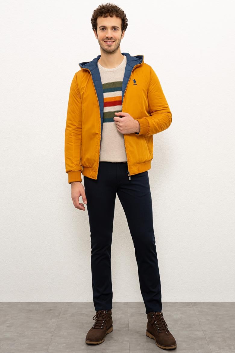 Erkek Sarı Mont - 50224584040