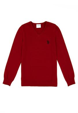 Kız Çocuk Kırmızı Kazak - 50237168040