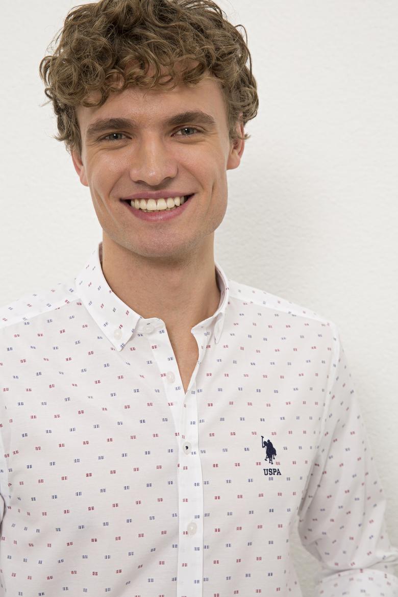 Erkek Kırmızı Gömlek Uzunkol - 50231412015