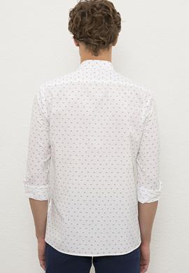 Erkek Kırmızı Gömlek Uzunkol - 50231412015