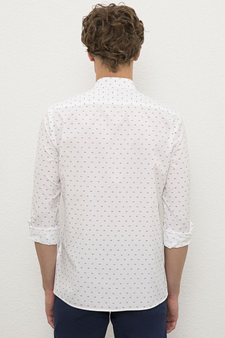 Erkek Kırmızı Gömlek Uzunkol - 50231412015