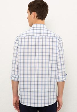 Erkek Mavi Gömlek Uzunkol - 50231344010