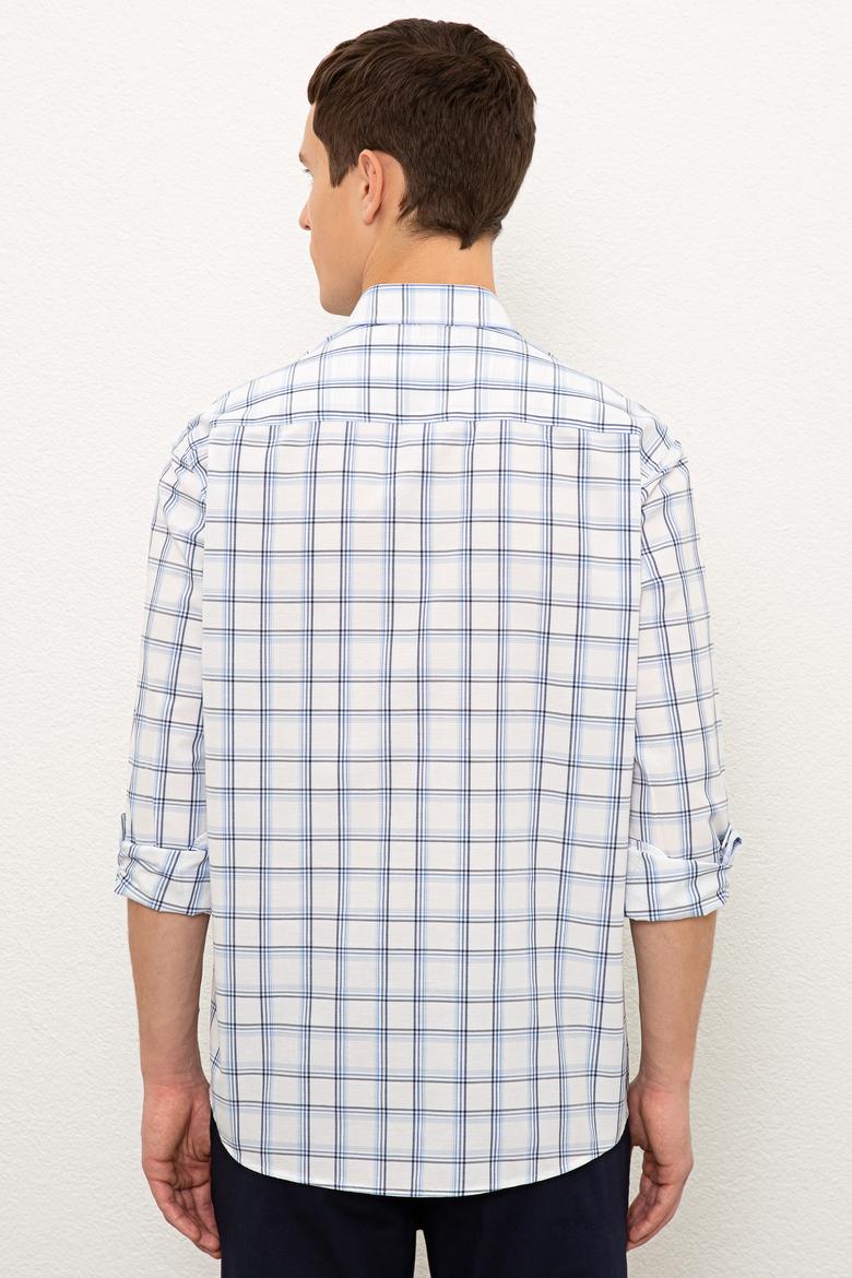 Erkek Mavi Gömlek Uzunkol - 50231344010