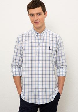 Erkek Mavi Gömlek Uzunkol - 50231344010