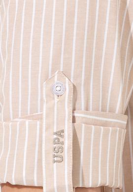 Erkek Bej Gömlek Uzunkol - 50254145007