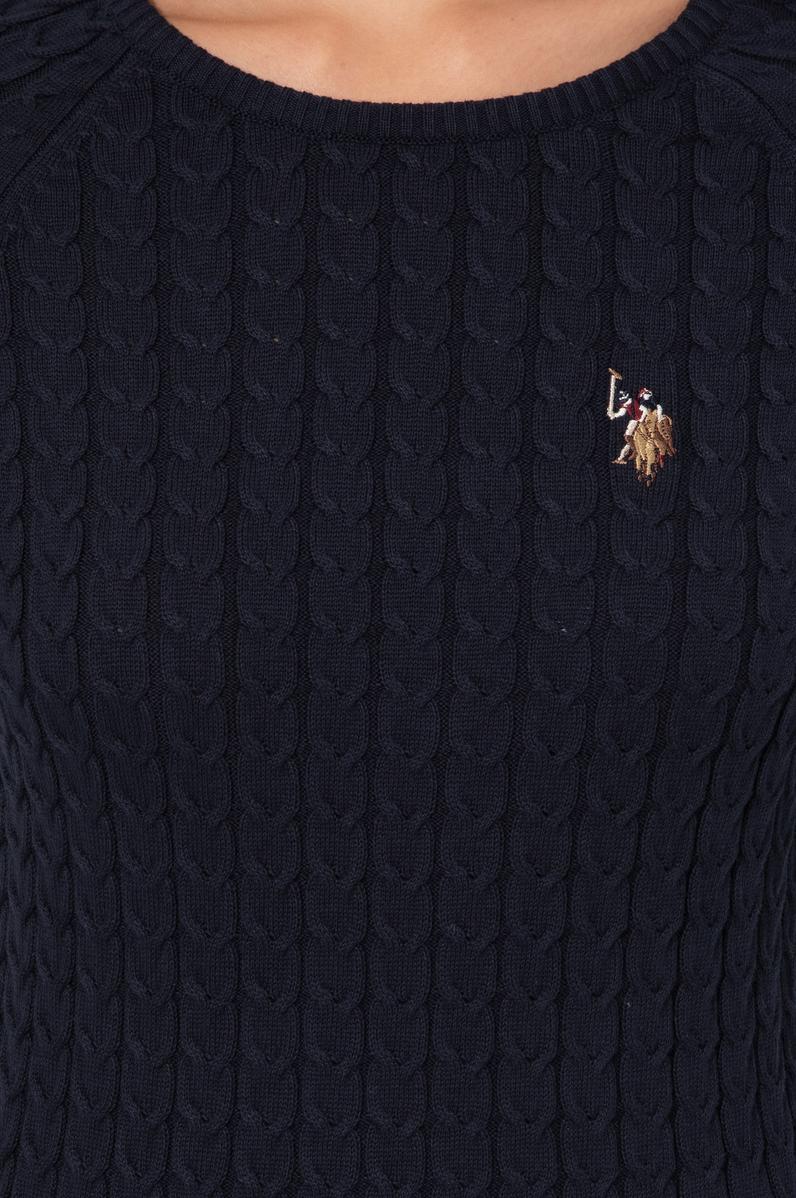 Kadın Lacivert Basic Kazak