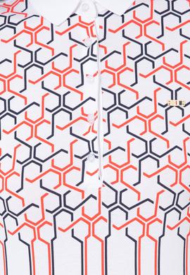 Kadın Lacivert Polo Yaka Tişört - 50248985006