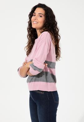 Kadın Manolya Bisiklet Yaka Kazak - 50252218038