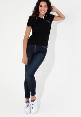 Kadın Siyah Tişört - 50248984032