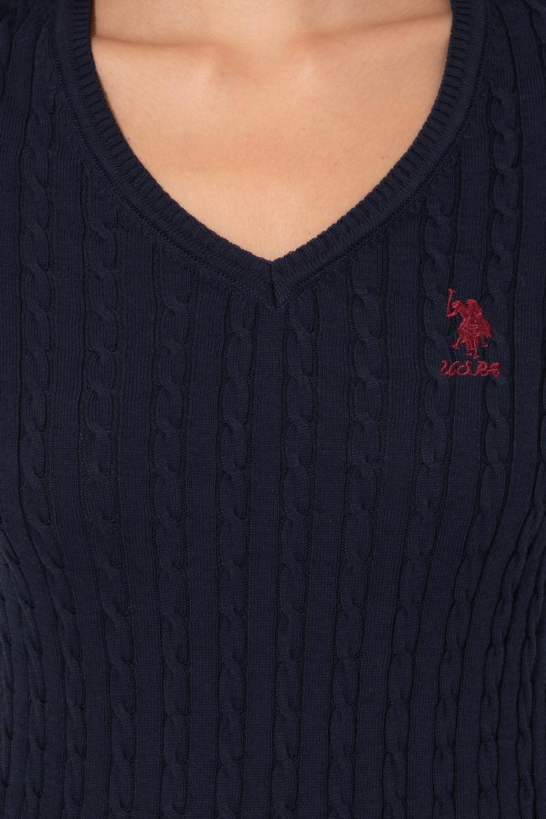 Kadın Lacivert Basic Kazak - 50251914005