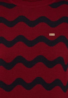 Kadın Bordo Kazak - 50255253004