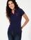 Kadın Lacivert Polo Yaka Tişört