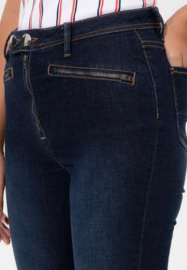 Kadın Mavi Jean Pantolon - 50247525002