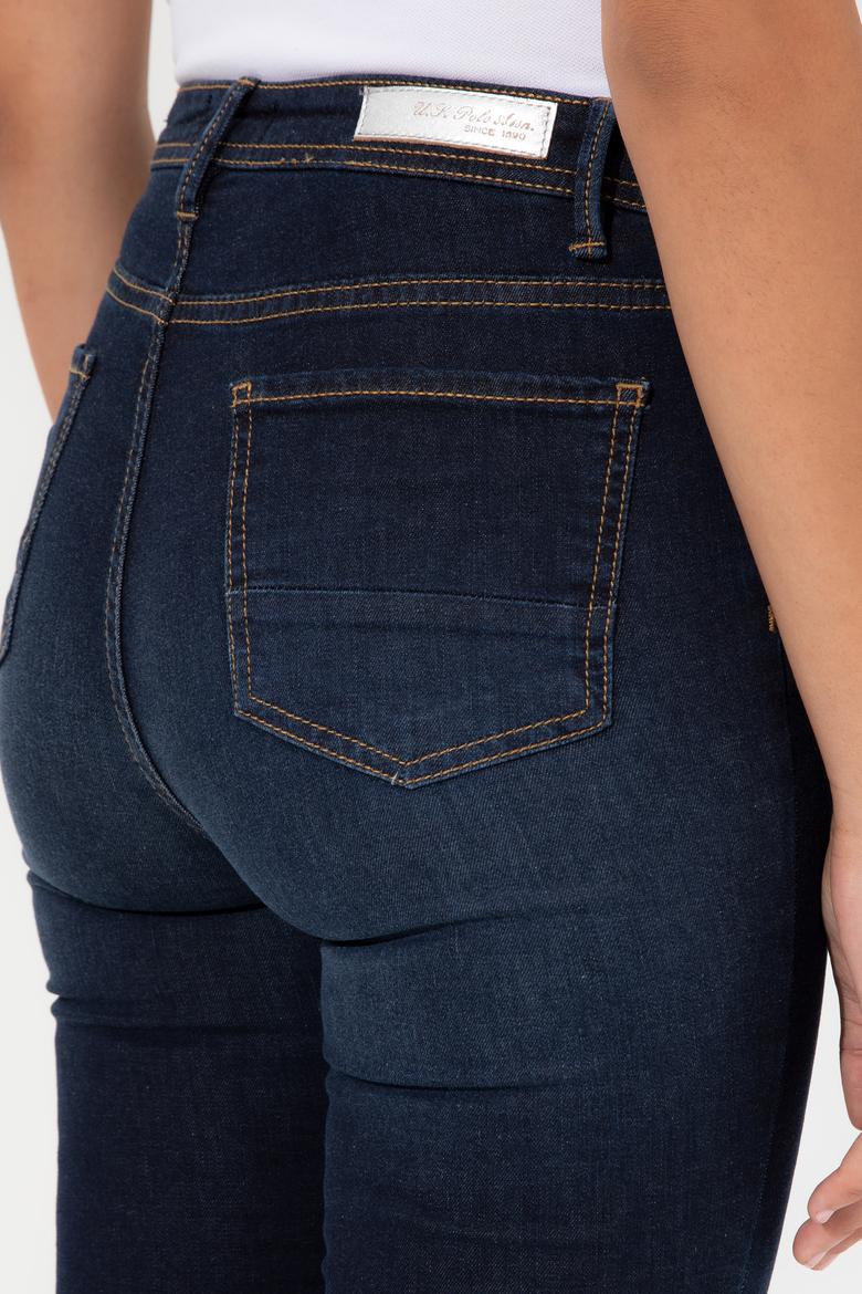 Kadın Mavi Jean Pantolon - 50247525002