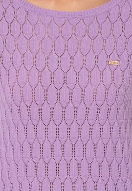 Kadın Lila Kazak - 50255255019