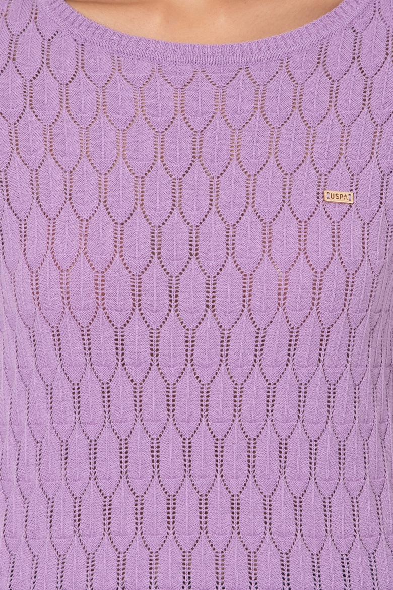 Kadın Lila Kazak - 50255255019