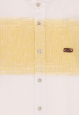 Erkek Çocuk Safran Uzun Kollu Gömlek - 50247892027