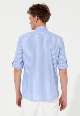 Erkek Mavi Uzun Kollu Gömlek - 50254145037