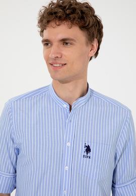 Erkek Mavi Uzun Kollu Gömlek - 50254145037