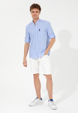 Erkek Mavi Uzun Kollu Gömlek - 50254145037