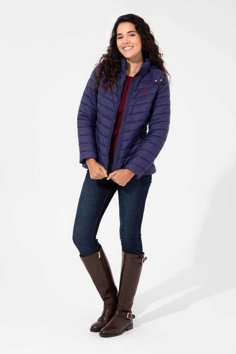 Kadın Lacivert Mont - 50252551014