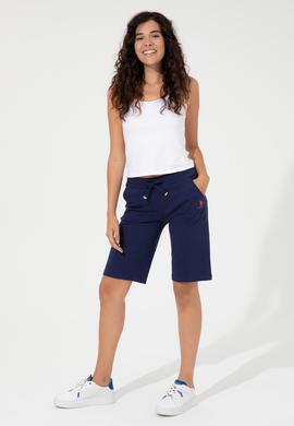 Kadın Lacivert Örme Şort - 50246031007