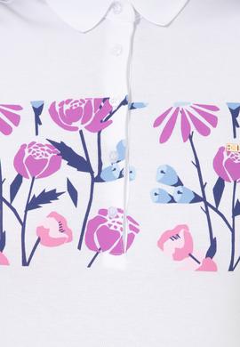 Kadın Manolya Polo Yaka Tişört - 50248995008