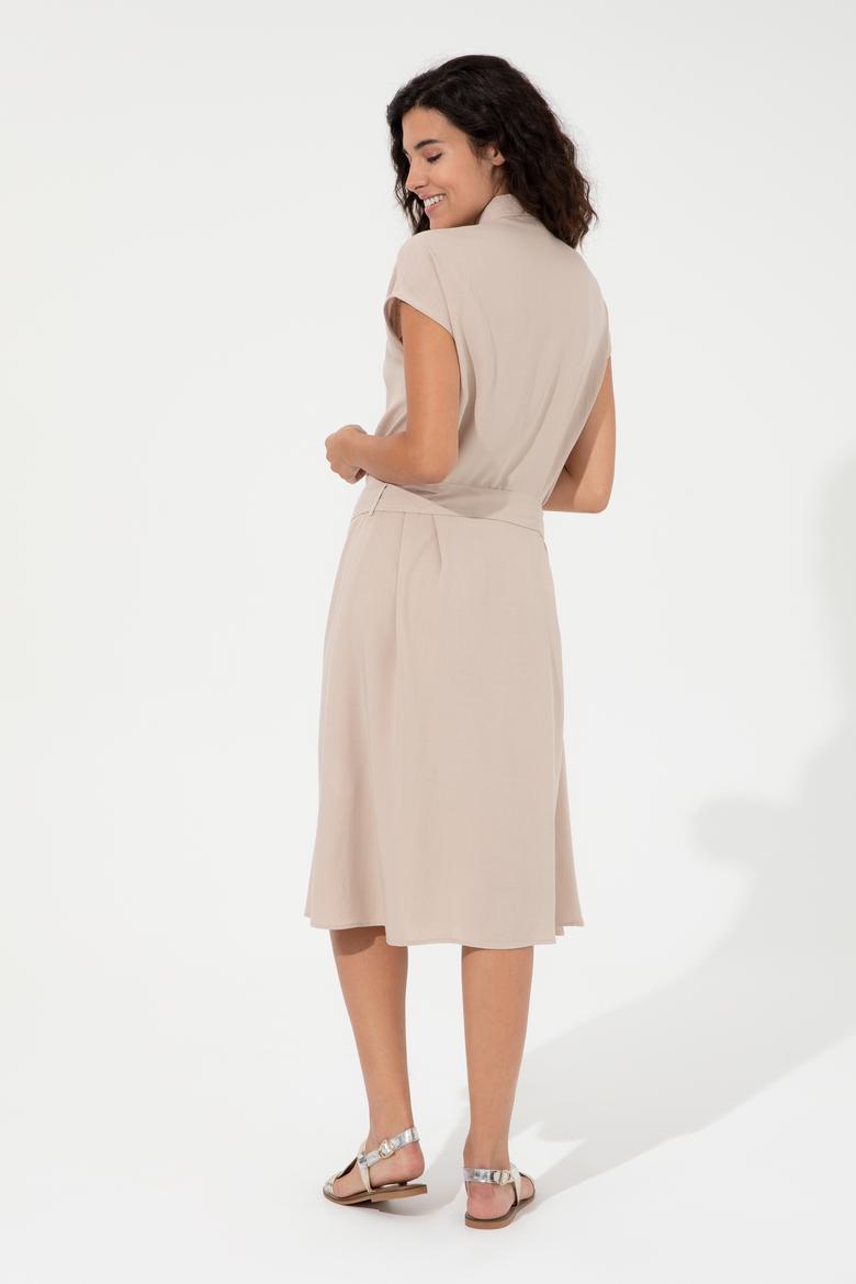 Kadın Taş Dokuma Elbise - 50246329012