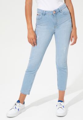 Kadın Mavi Boy Friend Fit Jean Pantolon - 50246867002