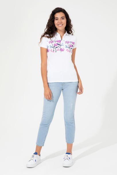 Kadın Mavi Boy Friend Fit Jean Pantolon