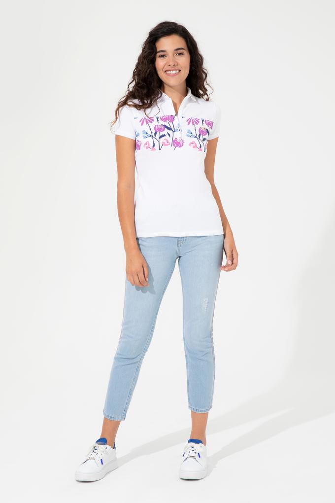 Kadın Mavi Boy Friend Fit Jean Pantolon