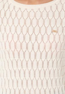 Kadın Krem Kazak - 50255255012