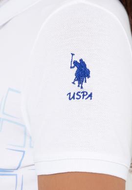 Kadın Mavi Polo Yaka Tişört - 50248987002