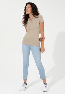 Kadın Haki Tişört - 50246285029
