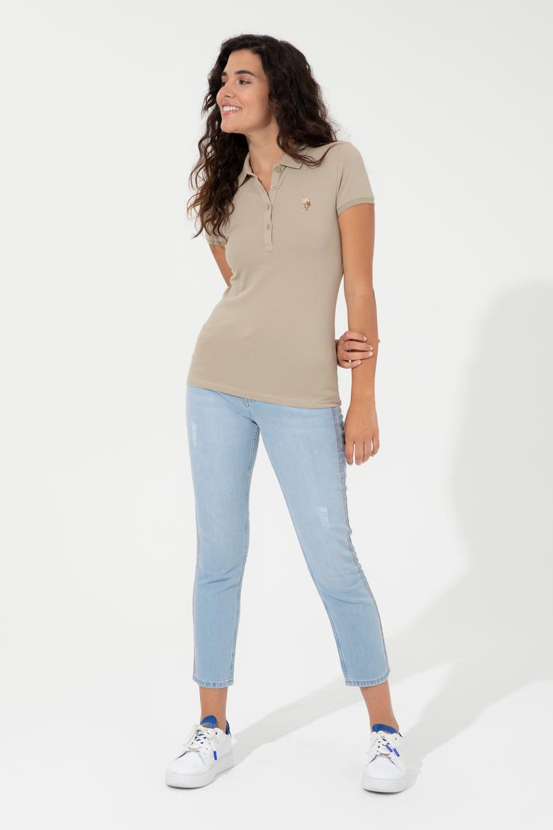 Kadın Haki Tişört - 50246285029