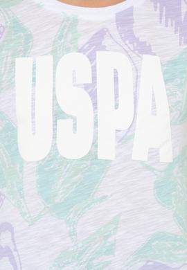 Kadın Lila Bisiklet Yaka Tişört - 50248988004