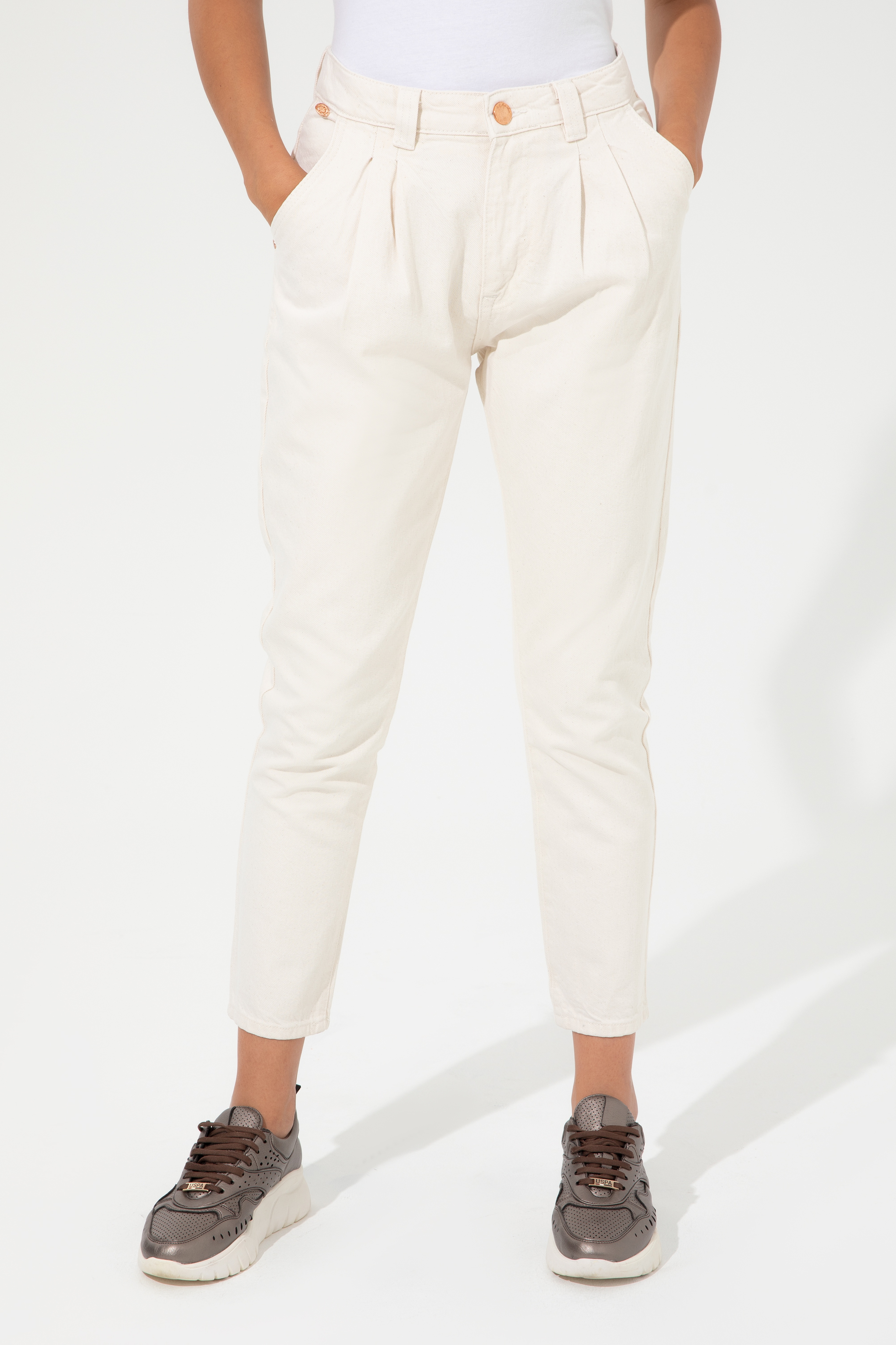 Kadın Açık Mavi Jean Pantolon - Image 2