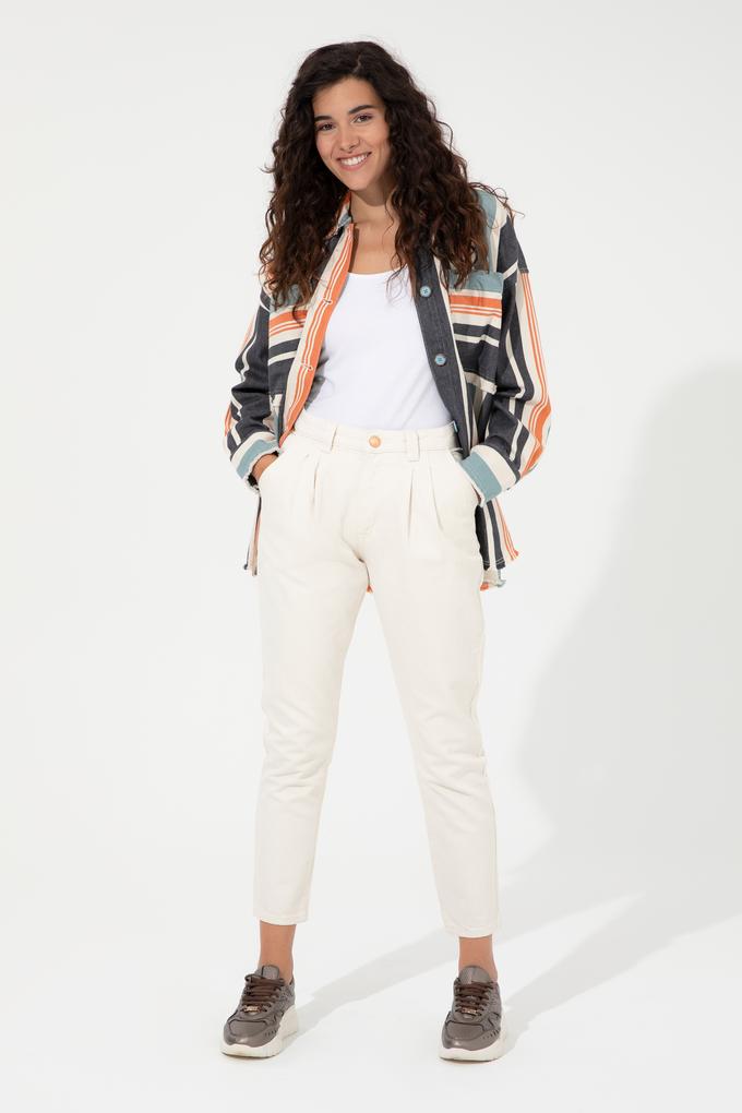 Kadın Açık Mavi Jean Pantolon